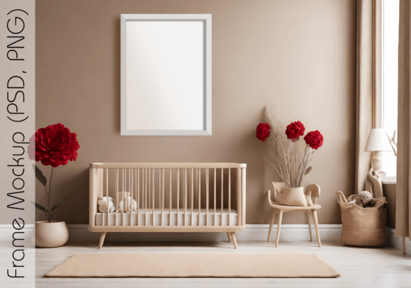 Download Nursery Mockup,Photo Frame Mockup - Nursery mockup Collection