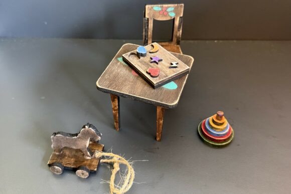 Download Dollhouse Playroom Furniture Toy Set - Playroom Collection