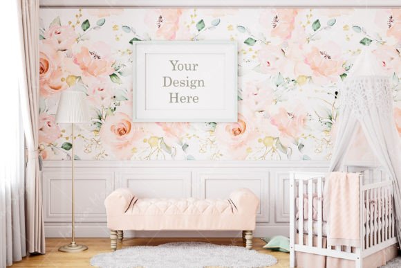 Download Nursery Mockup, Kids Room Mockup - Nursery mockup Collection
